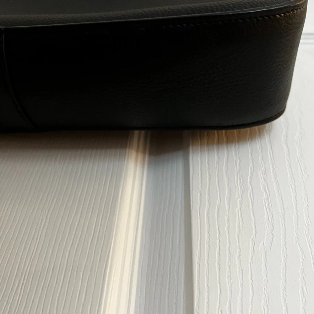 Tori Burch Black Leather Miller Bag - Picture 5 of 10